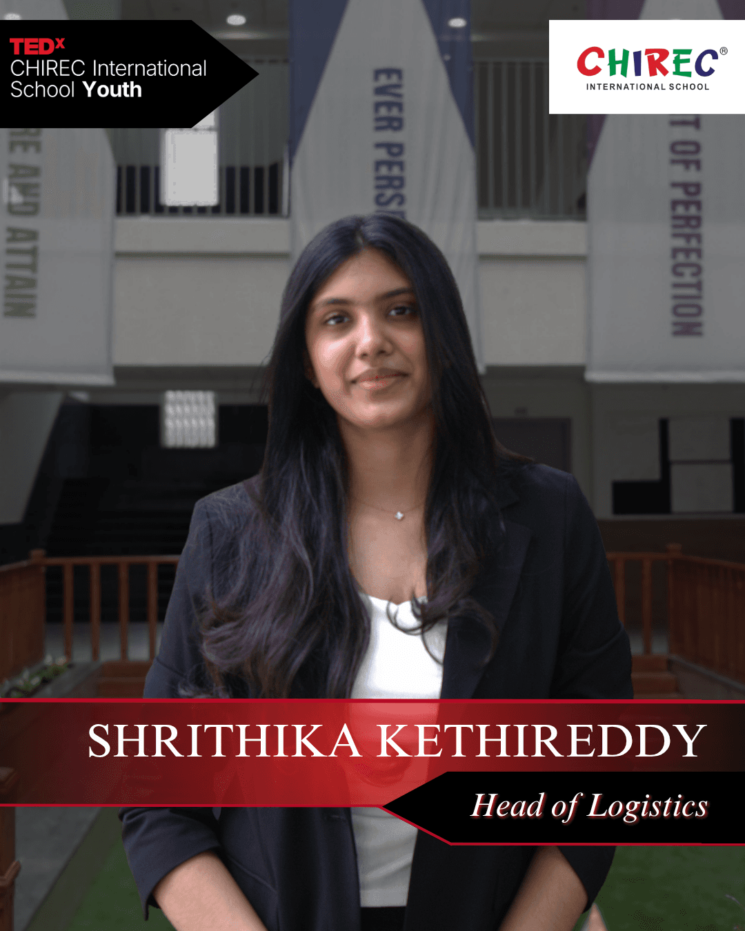 Shrithika is a Grade 12 CBSE student in the science stream, known for her optimism, spontaneity, and ability to interact with people. She has the smarts and the drive to not only make but execute an action plan as well. Her love for movies is endless. When she’s not at the theater catching the latest releases, she’s either discussing films with friends and family, listening to music, or just sleeping.